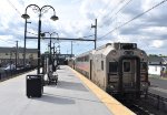 4366 leaving South Amboy Station behind